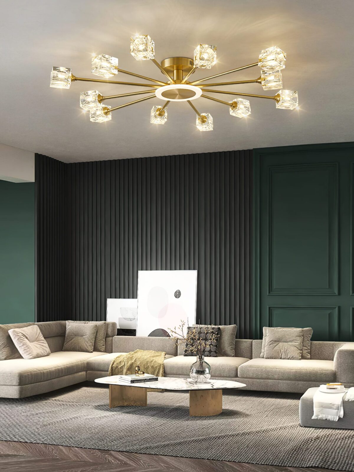 Rubik’s Cube Ceiling Lamp