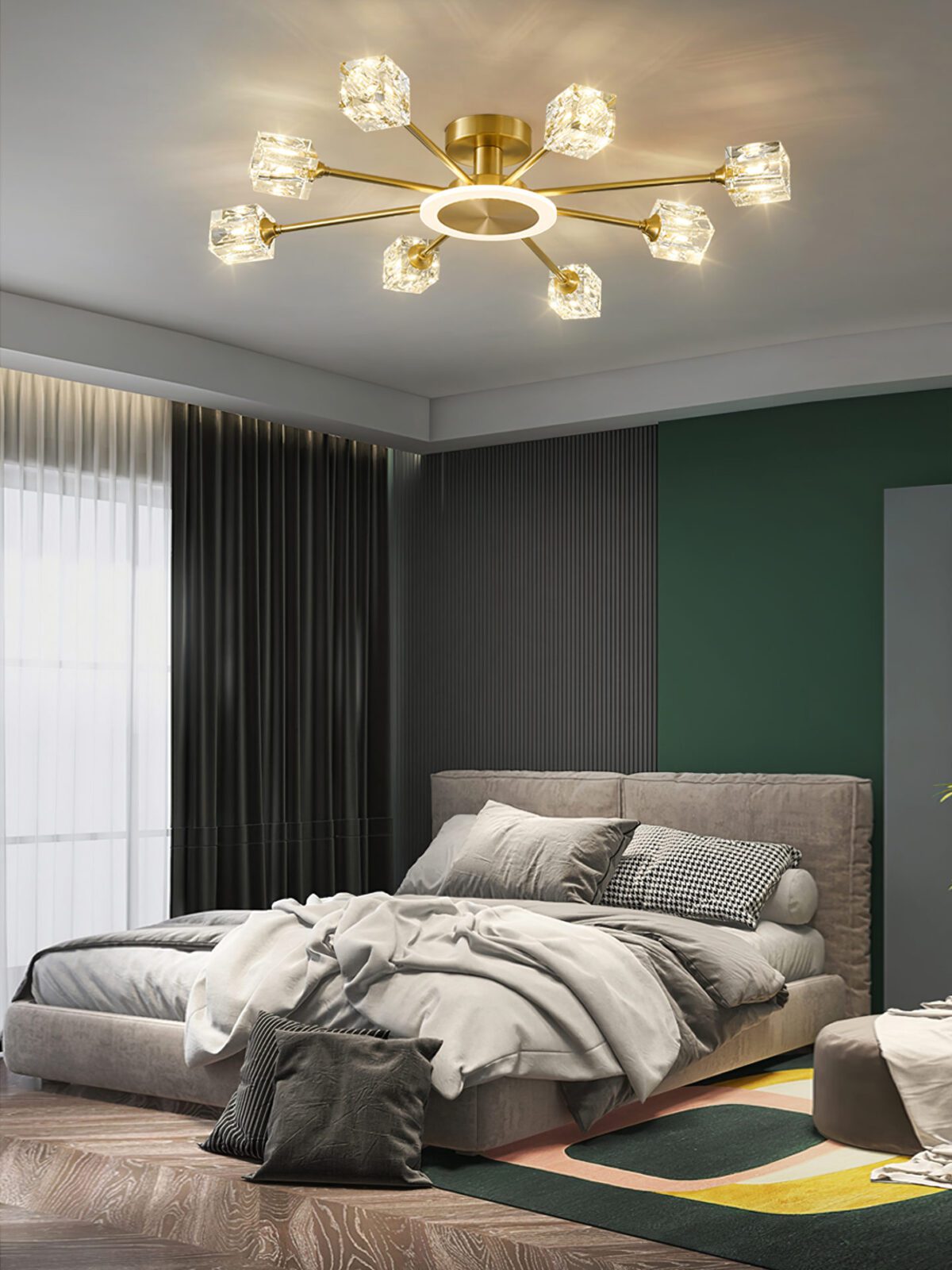 Rubik’s Cube Ceiling Lamp