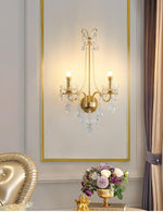 Crystal Pearl Wall Lamp
