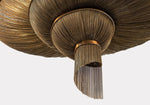 Spiral Chain Chandelier in Gold or Chrome for Modern Interiors