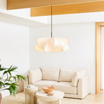 Elysia Pendant Swag Light – Modern Silk Cocoon Pendant for Dining & Living Rooms