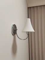 Slim Waist Wall Sconce – Modern Ceramic & Metal Wall Light