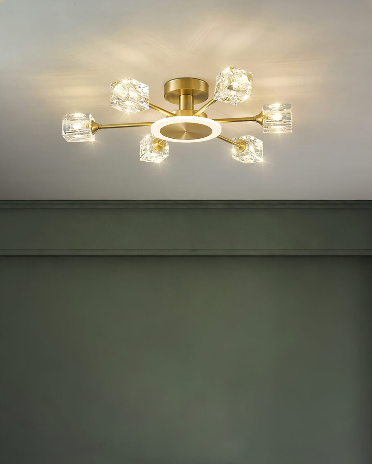 Rubik’s Cube Ceiling Lamp