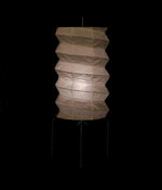 Kaze Origami Floor Lamp – Handcrafted Washi Paper & Iron Sculptural Light