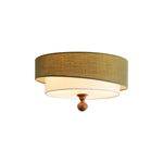Layered Fabric Ceiling Light – Soft Diffused Glow for Modern Interiors