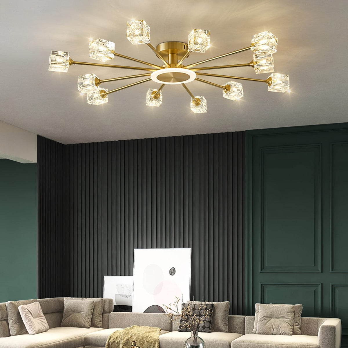 Rubik’s Cube Ceiling Lamp