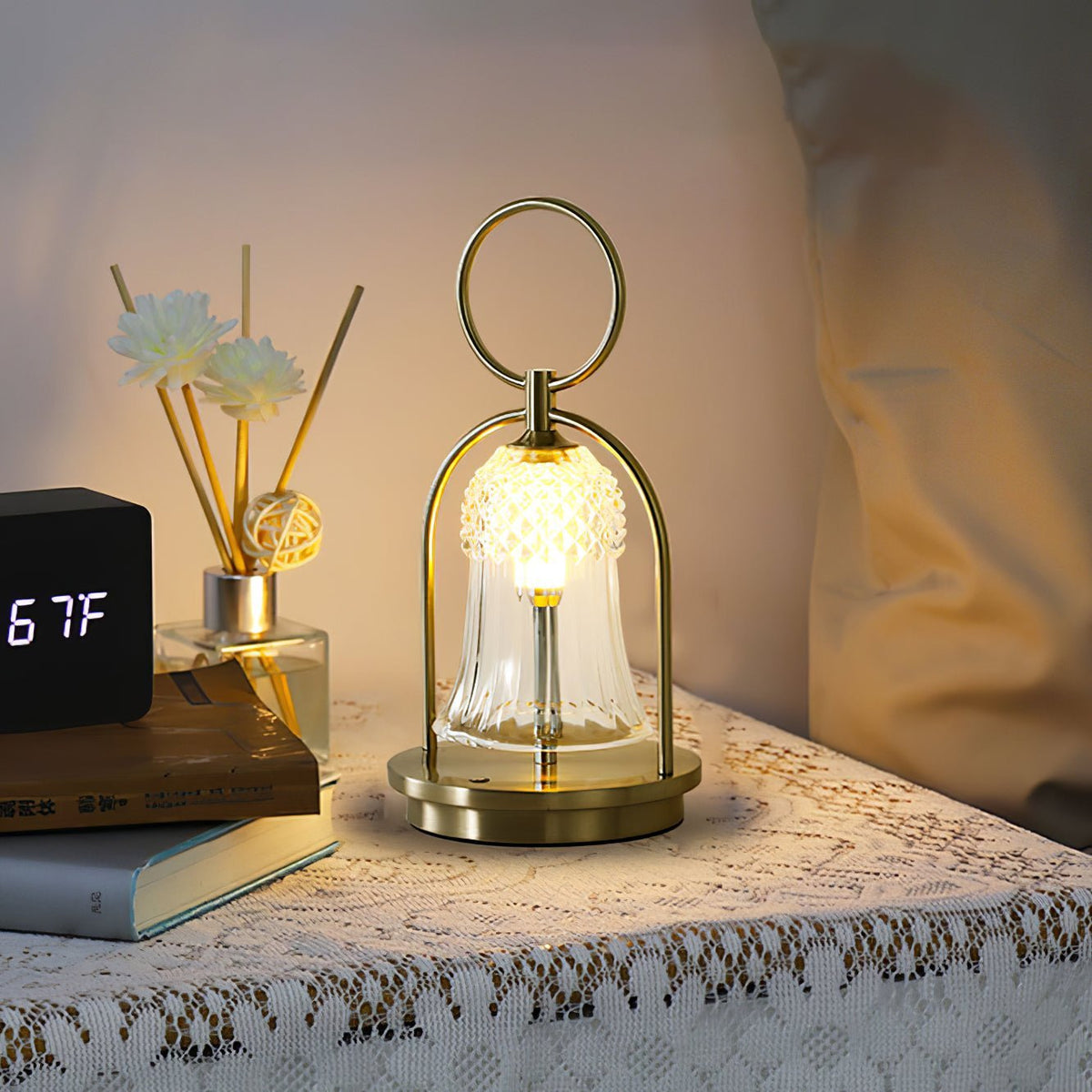 Wind Chime Portable Table Lamp