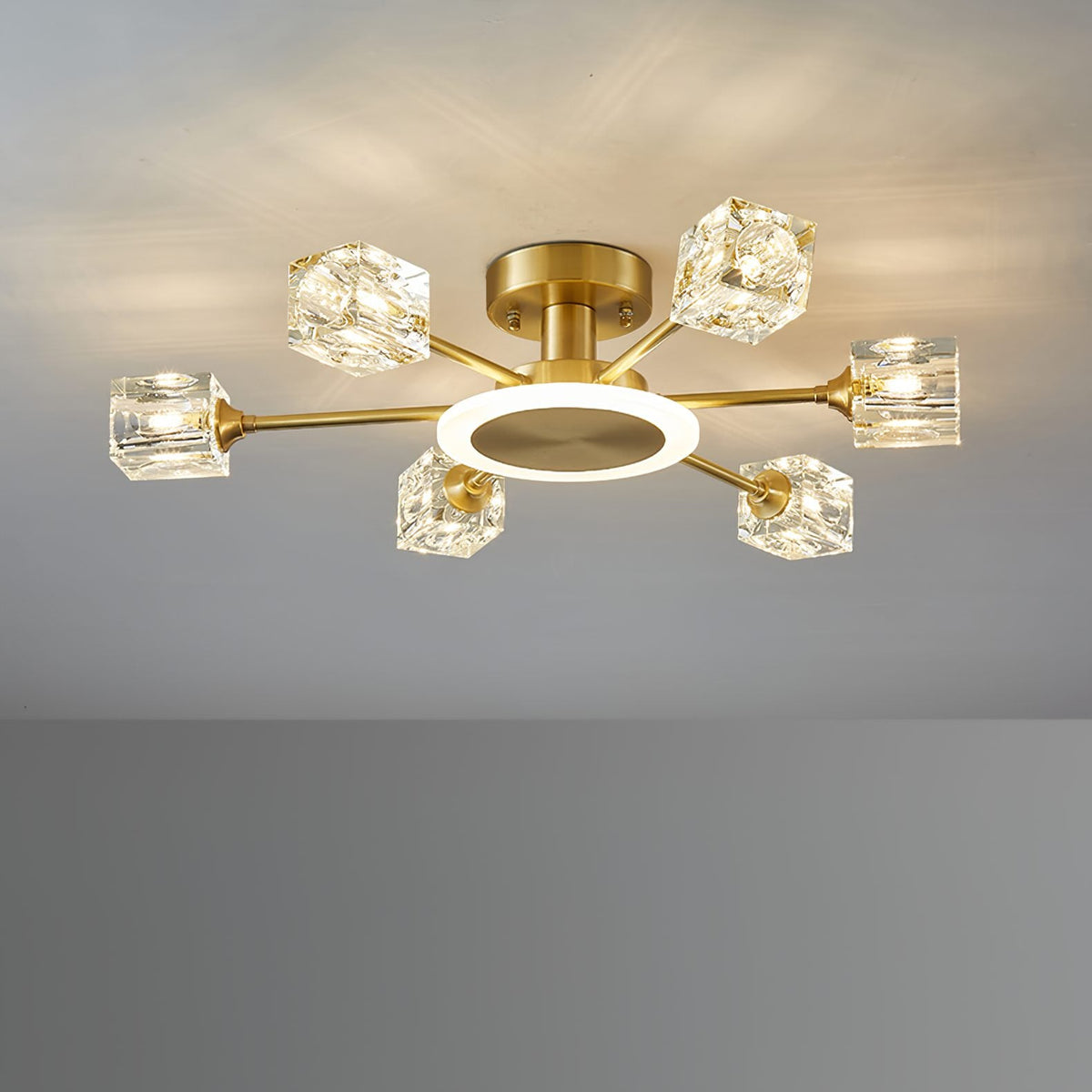 Rubik’s Cube Ceiling Lamp