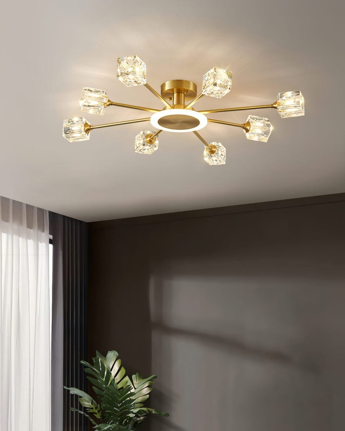 Rubik’s Cube Ceiling Lamp