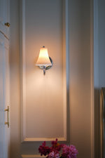 Slim Waist Wall Sconce – Modern Ceramic & Metal Wall Light
