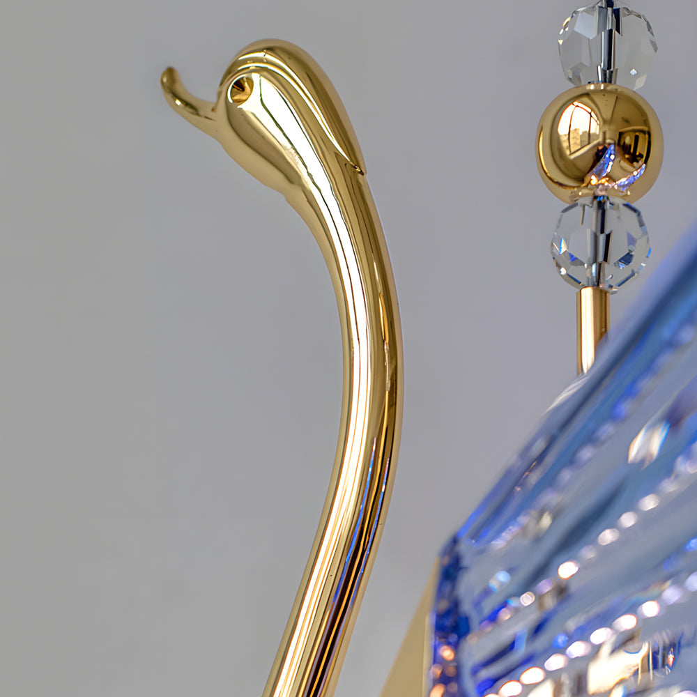 Zinc Alloy Acrylic Swan Creative Led Modern Minimalist Pendant Lights