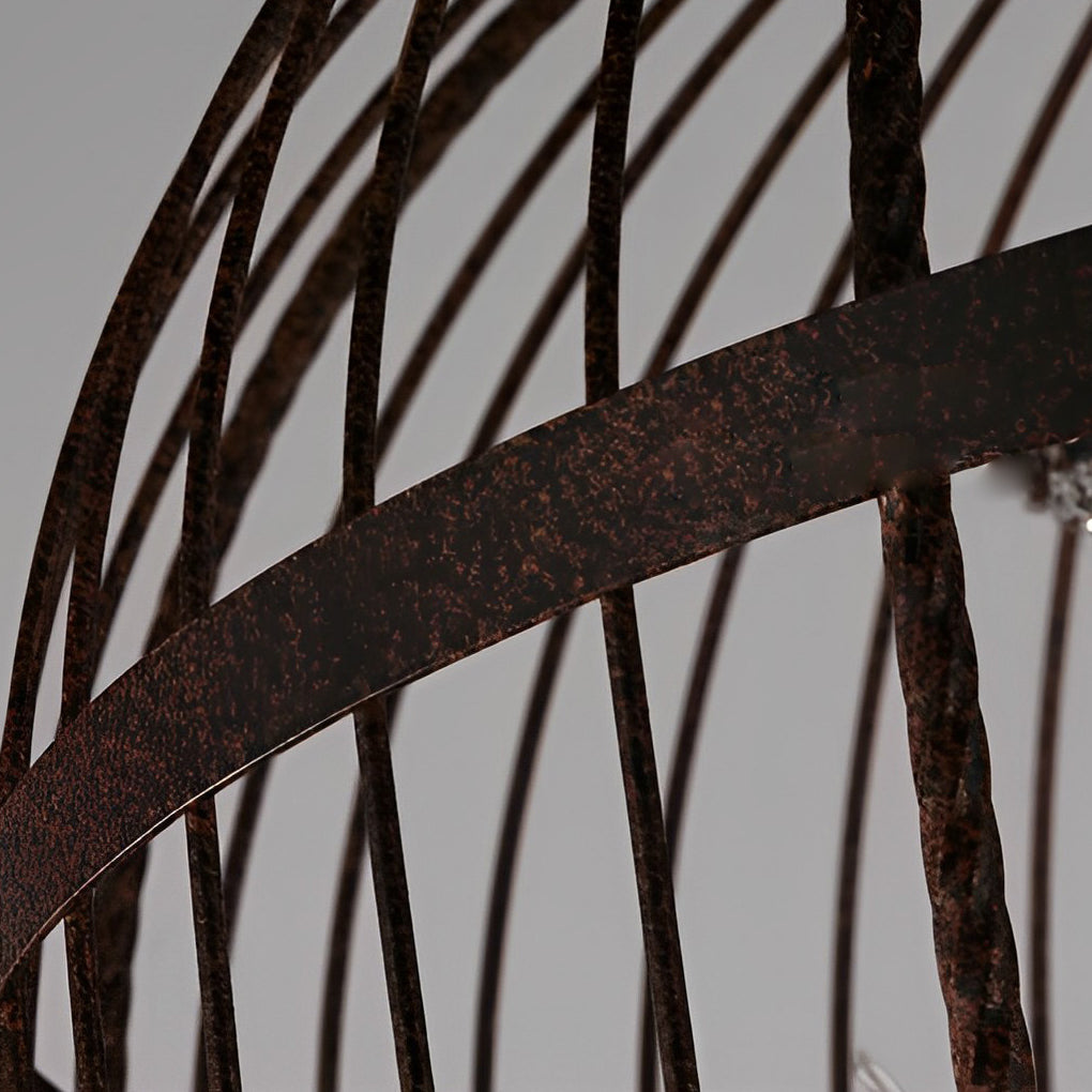 Birdcage Industrial Style Chandelier Ha092164