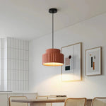 Sleek Bauhaus Resin Drop Light