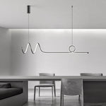 Waves Circular Led Pendant Light Ha081941