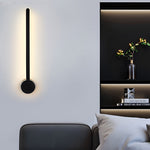 Modern LED Bar Wall Sconce in Black, Gold, or White