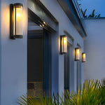 Glass Waterproof Led Solar Wall Lamp Li002312