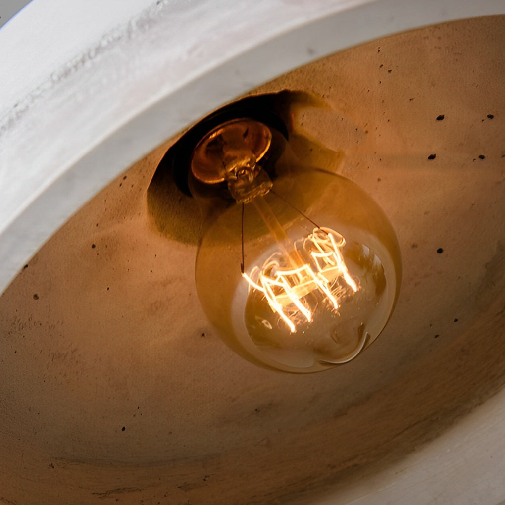Round Cement Pendant Light Li002290