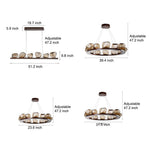Irregular Modern Chandelier Ha098593