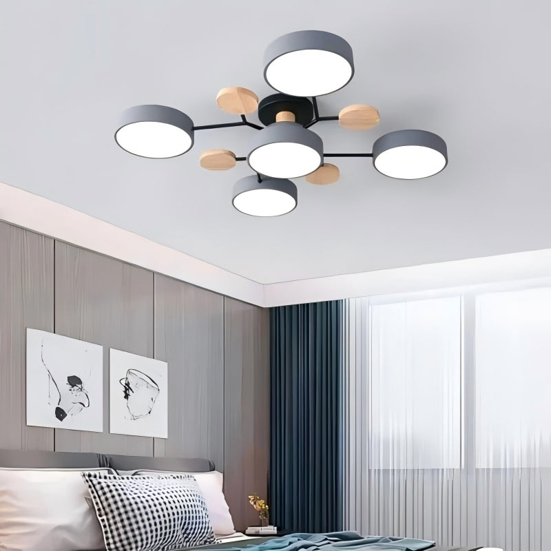 Nordic Modern Circular Acrylic Led Ceiling Light