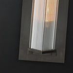 Solar Vintage Outdoor Wall Light Fixture