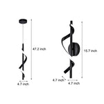Spiral Strips Modern Wall Lamp Li002598