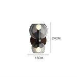 Twin Sphere Contemporary Wall Light