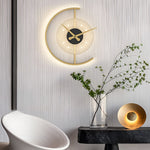 Creative Mute Clock Shaped Wall Lamp Li001948