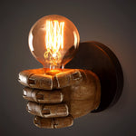 Hand Fist Shaped Wall Lamp Li002382