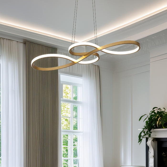 Modern Musical Notes Design Led Pendant Lamp