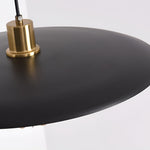 Circular Electroplated Nordic Chandelier