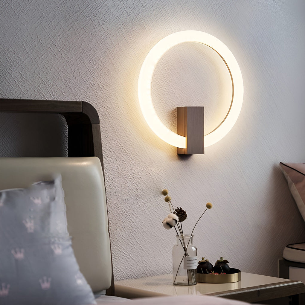 Circle Dimmable Led Wall Sconce