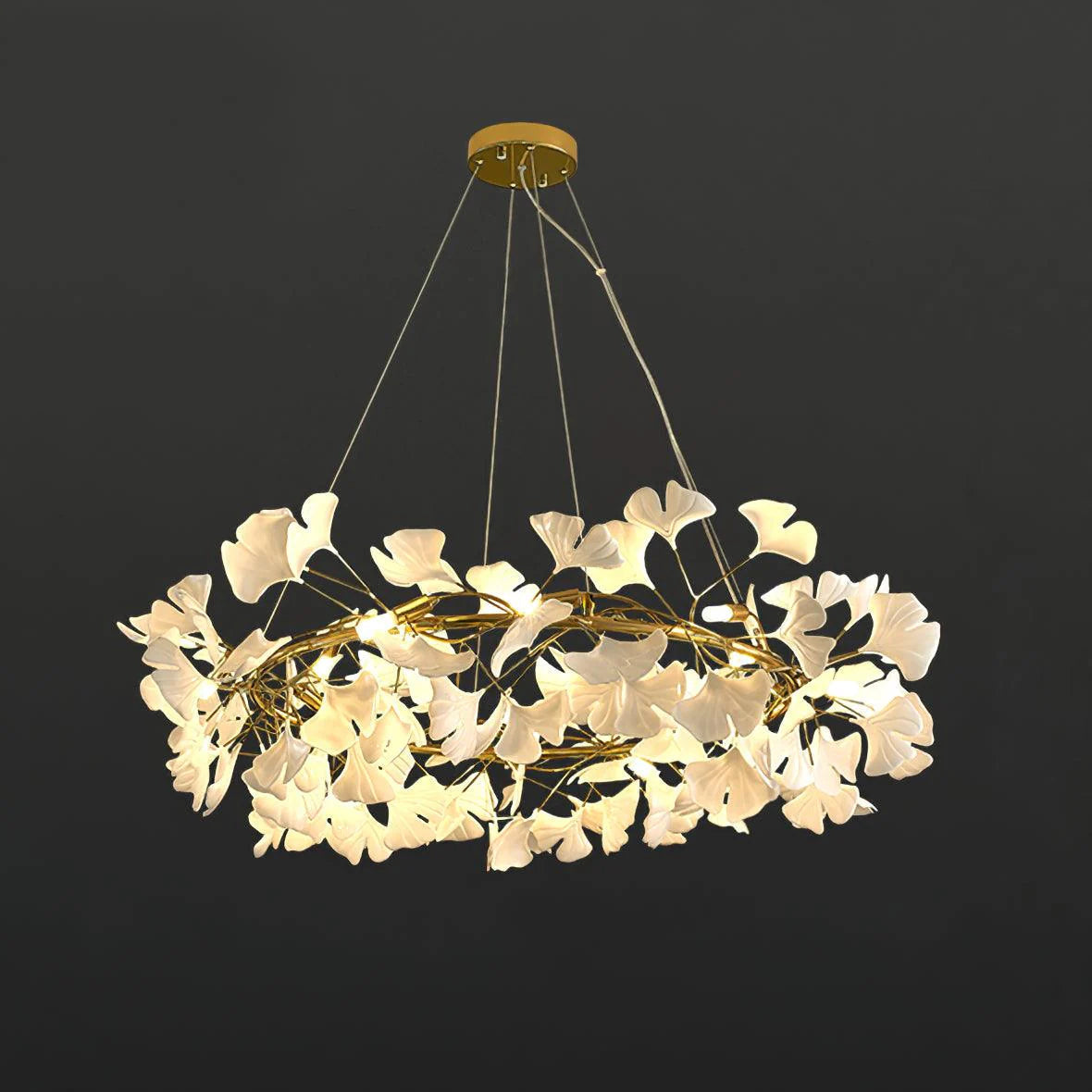 Gingko Halo Chandelier