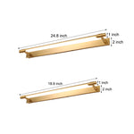 Rotatable Flush Mount Bathroom Vanity Light