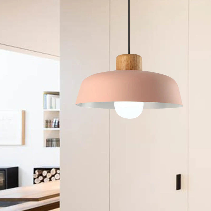 Nordic Toned Metal Pendant Light