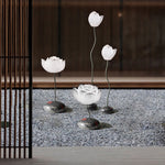 Short Fancy Lotus Aesthestics Led Flower Floor Lamp