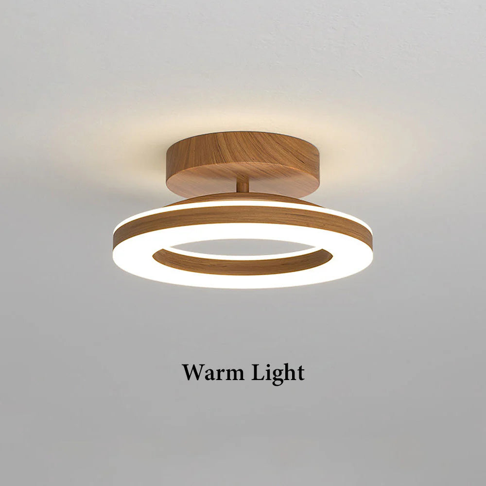 Nordic Minimalist Round Corridor Entrance Light Ceiling Fixture