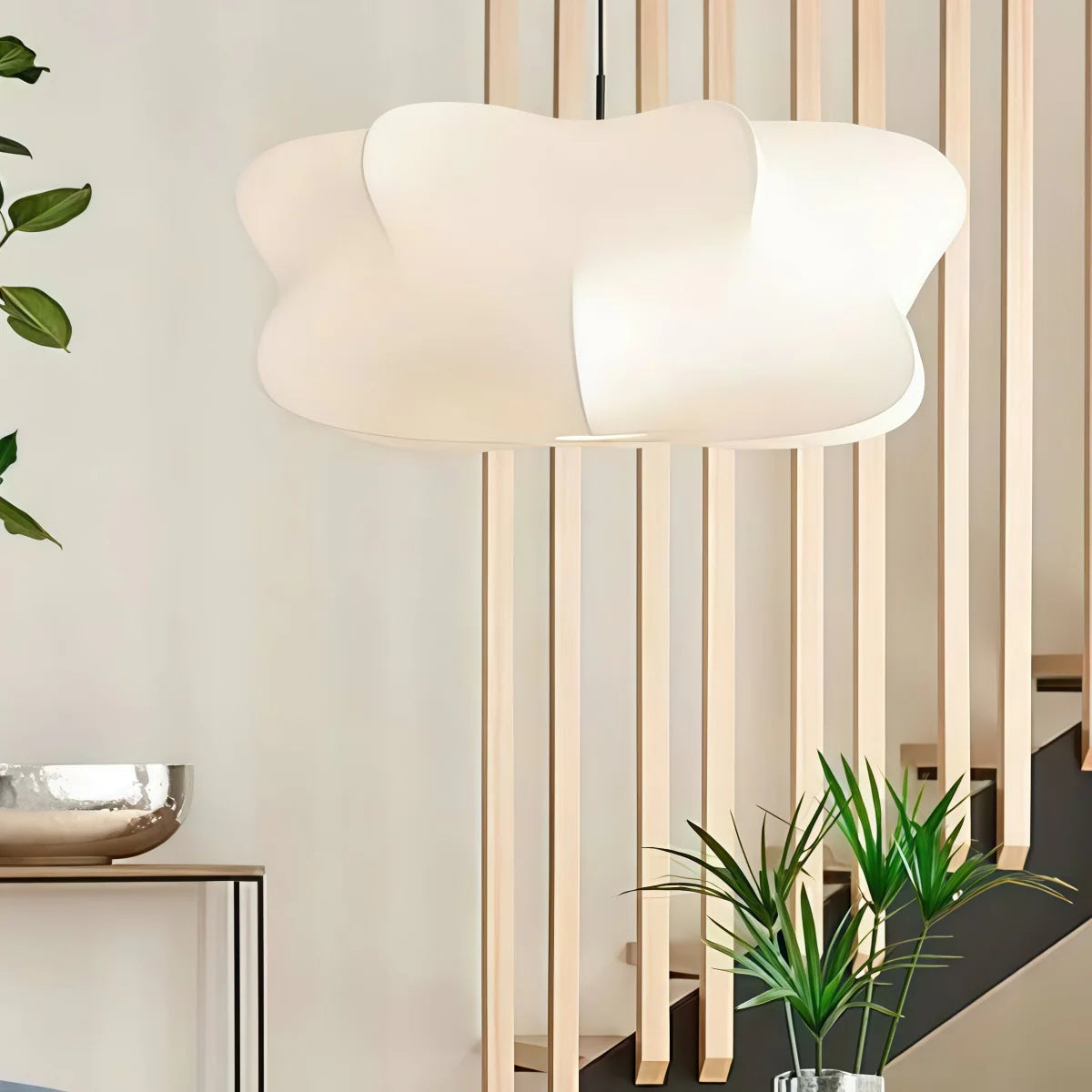 Alloliving Silk Hanging Lamp