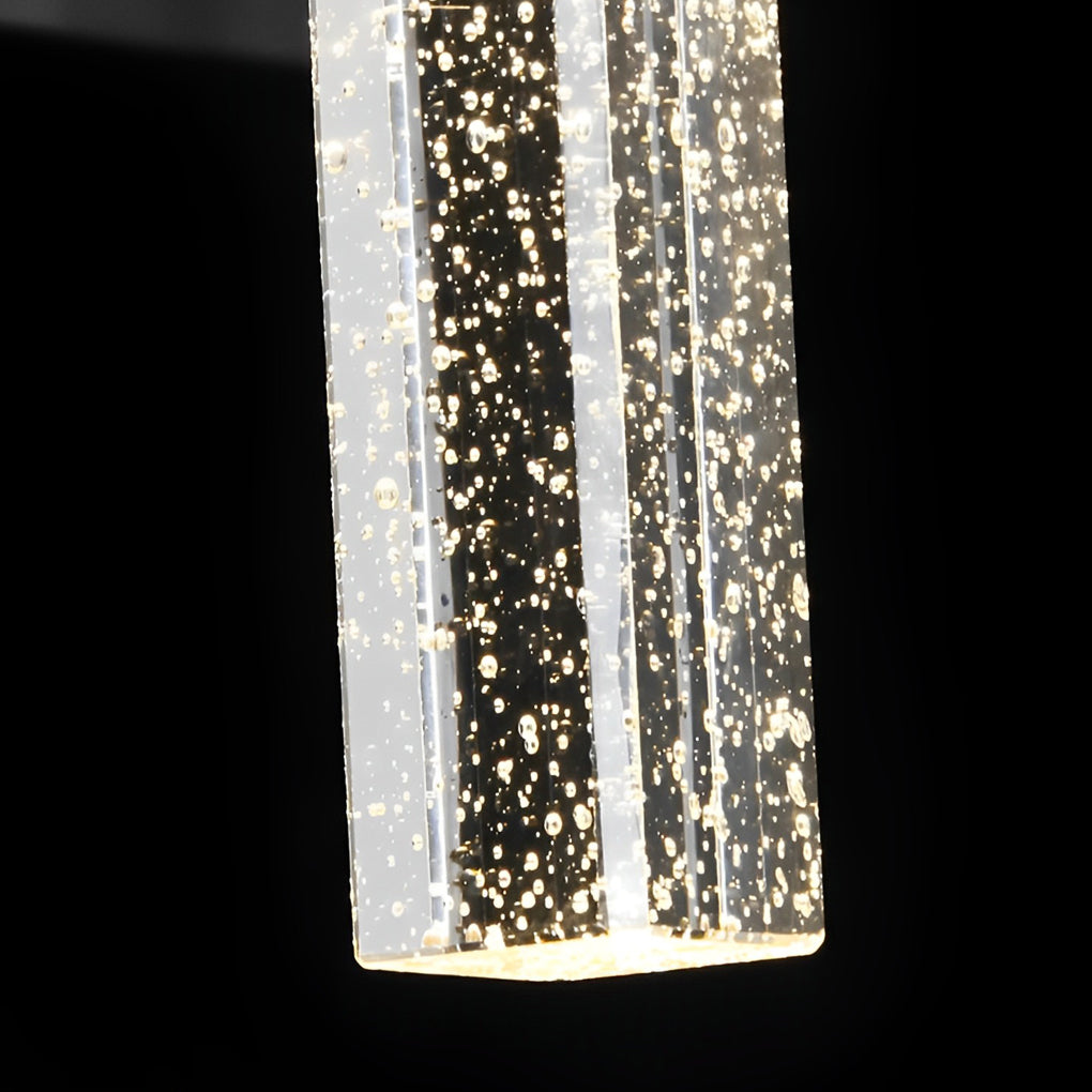 10W Crystal Black Outdoor Wall Lamp Li002109
