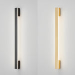 Copper LED Linear Wall Sconce with Three-Step Dimming for Modern Interiors