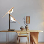 Chic Double Bird Table Lamp