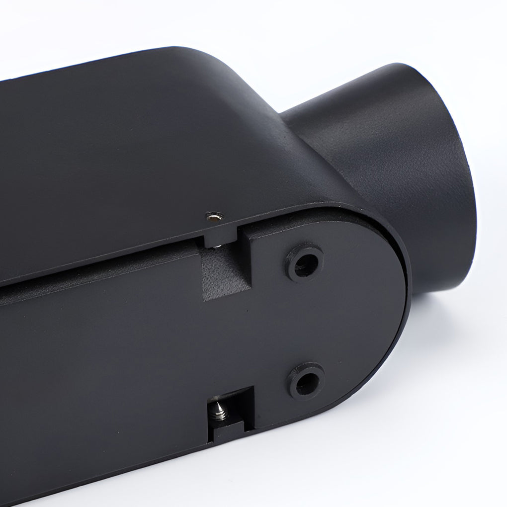 Up And Down Lights Black Modern Outdoor Wall Sconce