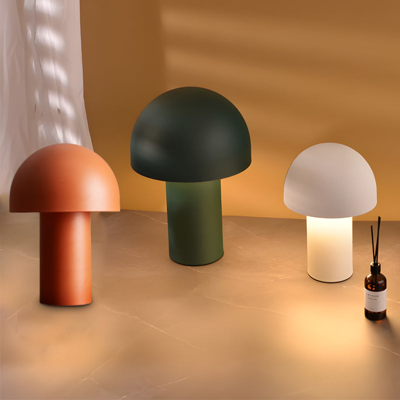 Touch Control Dome Mushroom Frosted Ambient Table Lamp