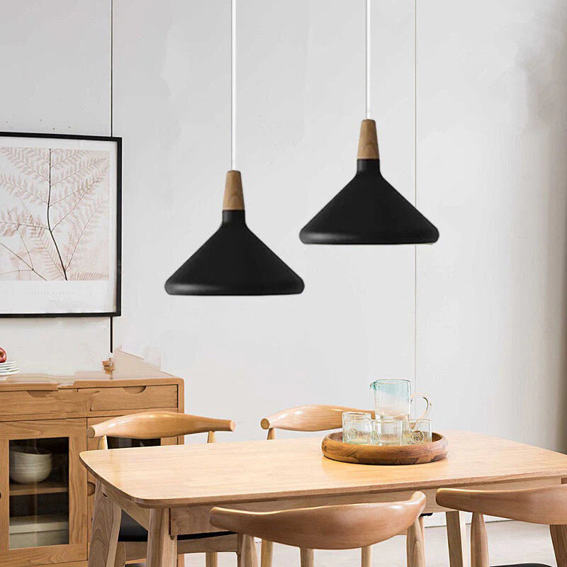 Vivid Cone Modern Pendant Light
