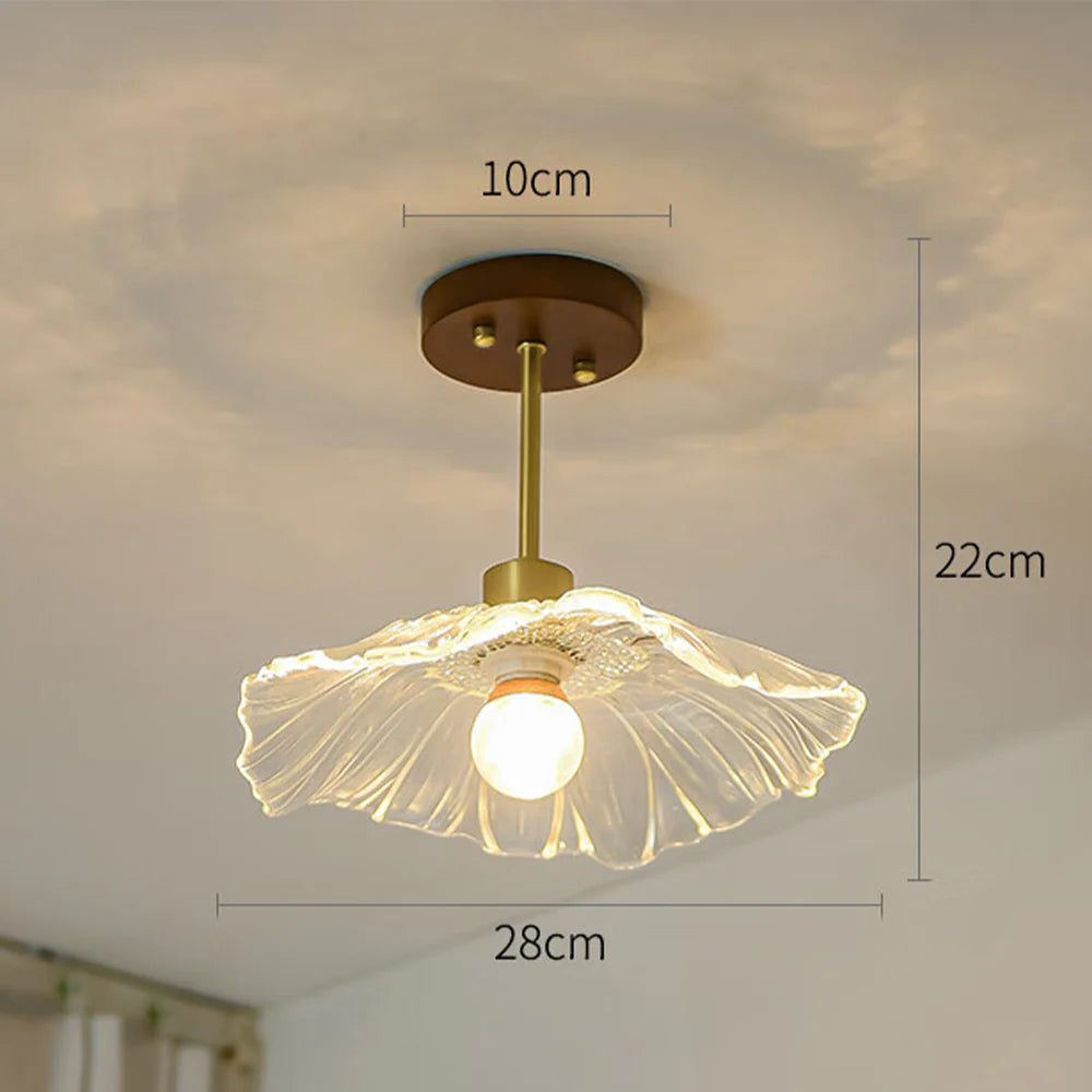 Flora Crystal Ceiling Light