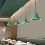 Conical Led Macaron Color Nordic Pendant Light Li002188