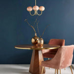 Nordic Minimalist Ceiling Chandelier Gold Silvery For Living Room Child Bedroom Pendant Lamp Home Decor Lighting Luster Fixture