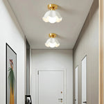 Minimalist White Dome Ceiling Light