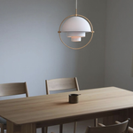 Creative Metal Ring Multi Layer Pendant Light