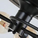41 In 4 Blades Ceiling Fan Lights With 6 8 Light Glass Shades Remote Control