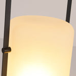 Twilight Lantern Solar Table Lamp – Stainless Steel & Glass Outdoor LED Light
